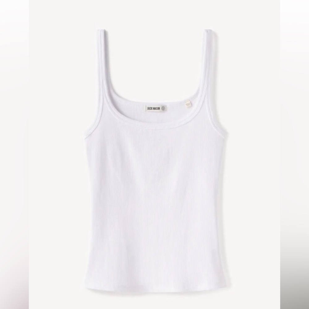 Buck Mason ribbed scoop neck tank